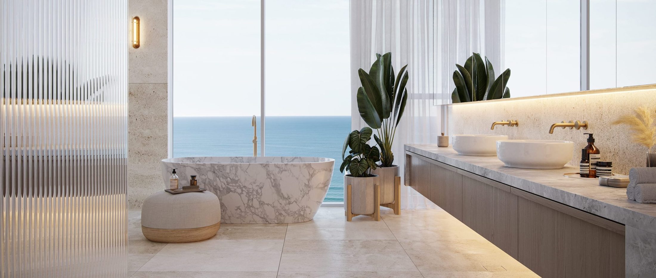 Penthouse master ensuite, Drift Residences